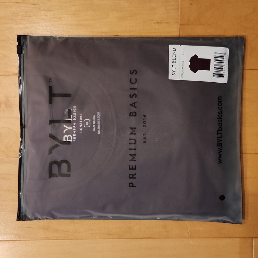 BYLT Short Sleeve Maroon Shirt (size - XL)